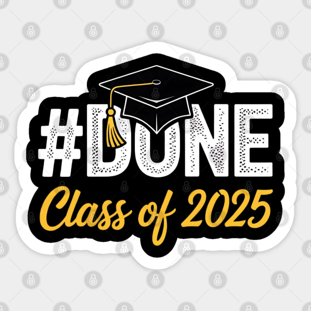 Class-Of-2025 Sticker by Creatifly Graphic Tees